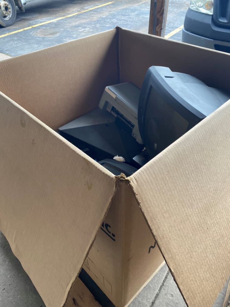 Earth Day Hazardous Waste In Box