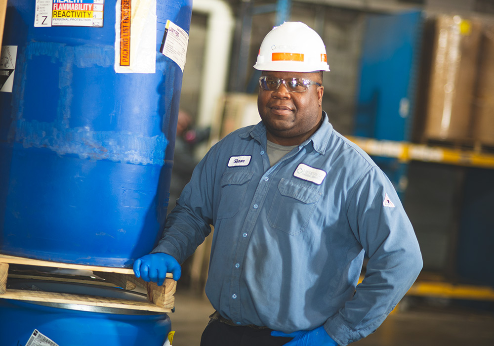 incineration employee