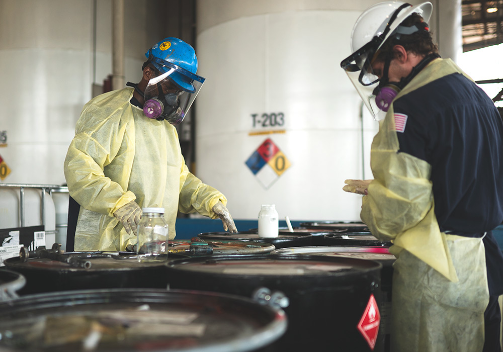 fuel blending employees