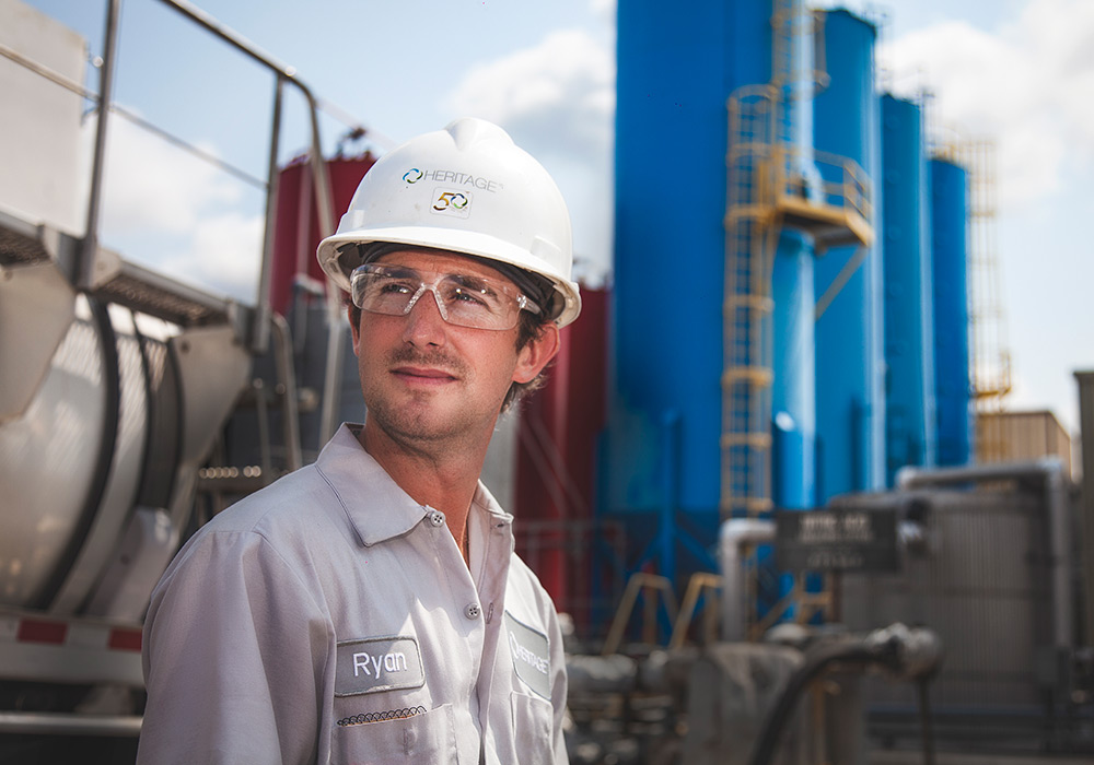 wastewater treatment plant employee