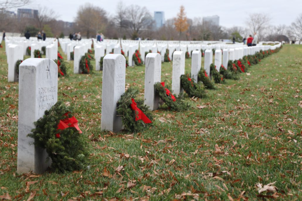 Wreaths across America Headstone