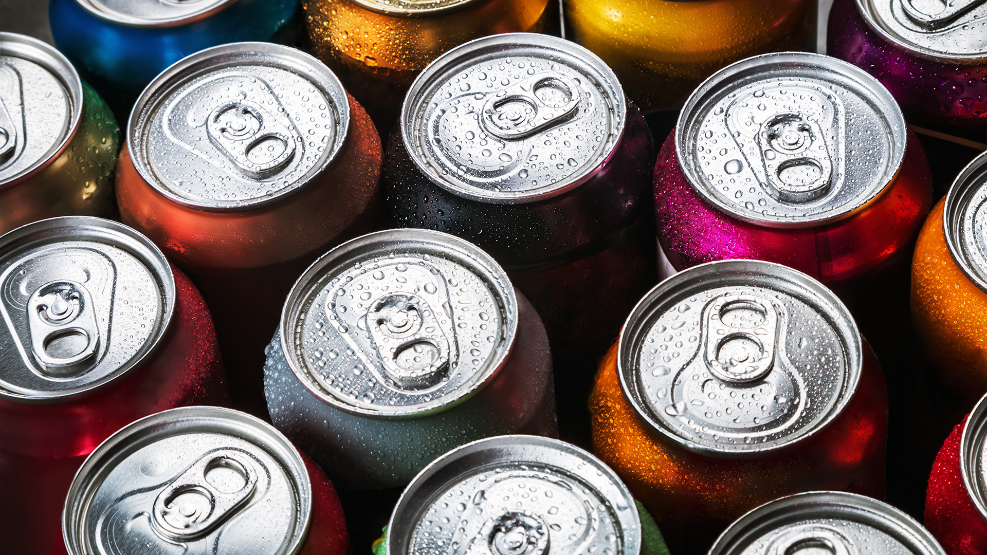 food and beverage soda cans