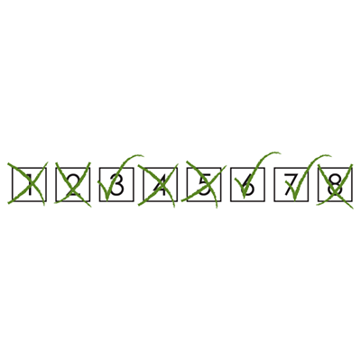 One Through Eight Boxes