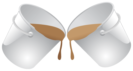 Buckets Mixture Icon