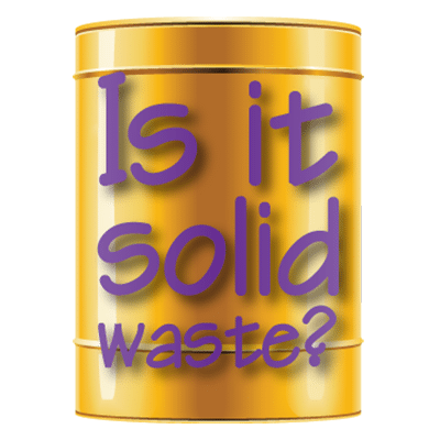 Is It Solid Waste Icon