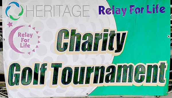 Charity Golf Tournament Sign
