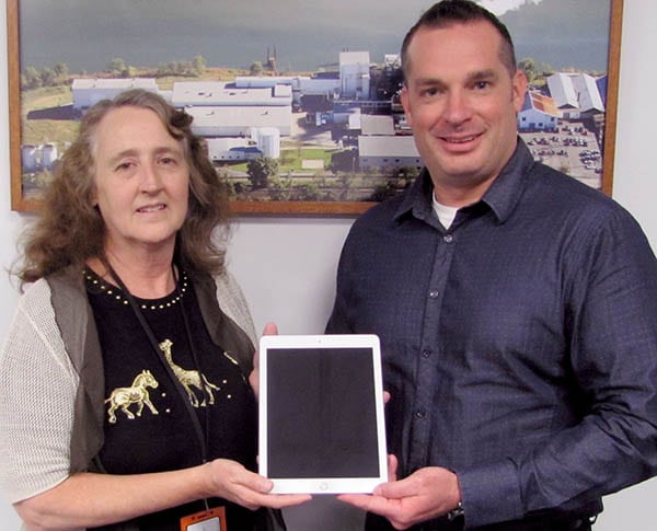 Reduce Paper Donation iPad